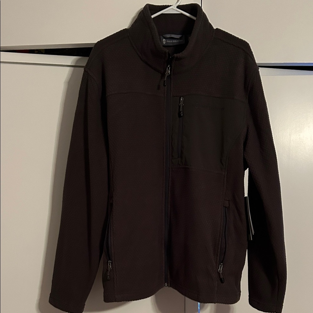 Free Country Men's Dark Brown Performance Jacket